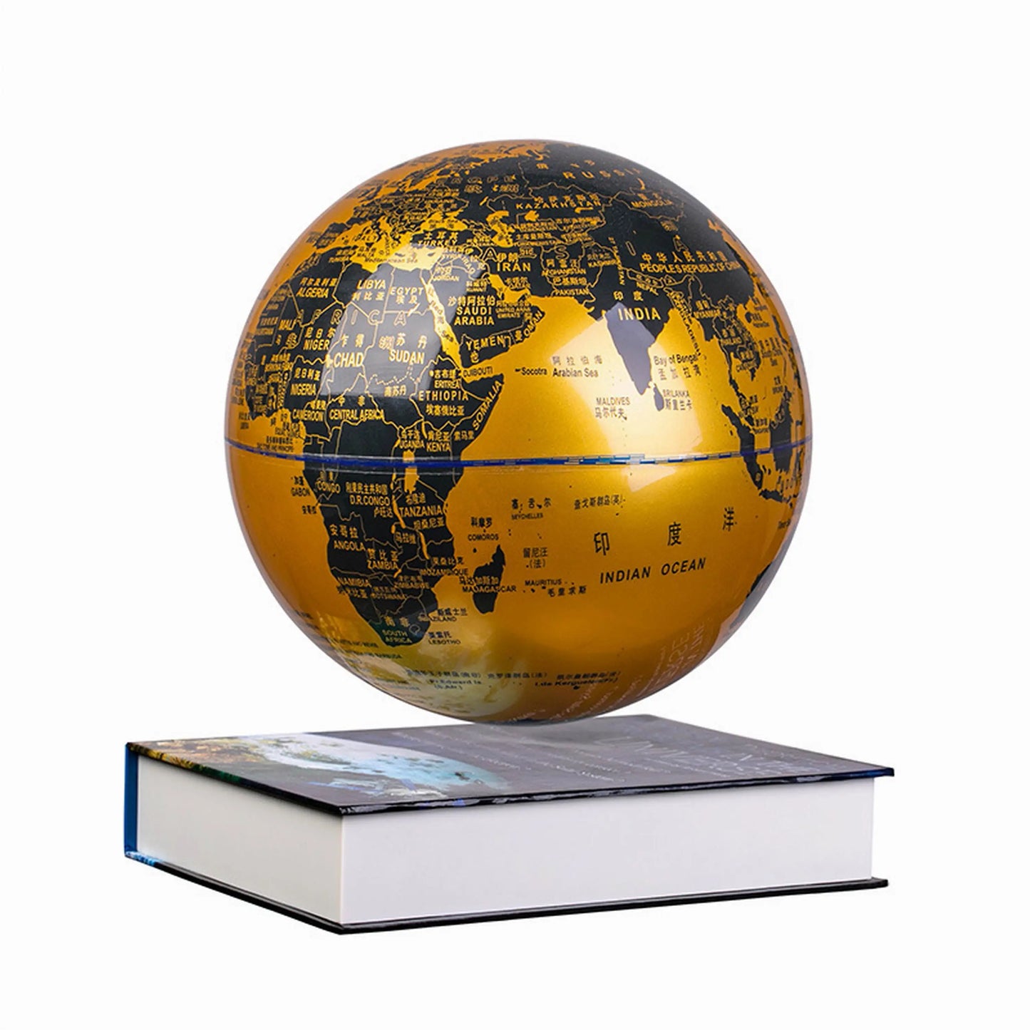 Magnetic Levitation Globe 3D Luminous Self 360 Degree Rotating Night LED Light Office Desktop Decoration Originality Gifts