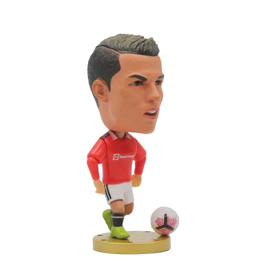 Soccerwe 1Pcs Dolls Toy Soccer Player Star 2.5" Height Action Figure For Football Fans Gift