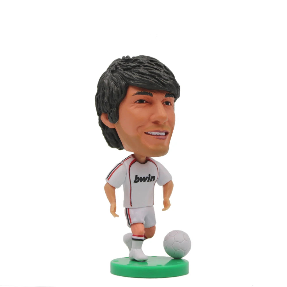 Soccerwe 1Pcs Dolls Toy Soccer Player Star 2.5" Height Action Figure For Football Fans Gift